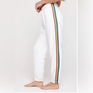 NWT Spiritual Gangster Rainbow Luna Sweatpants size Small